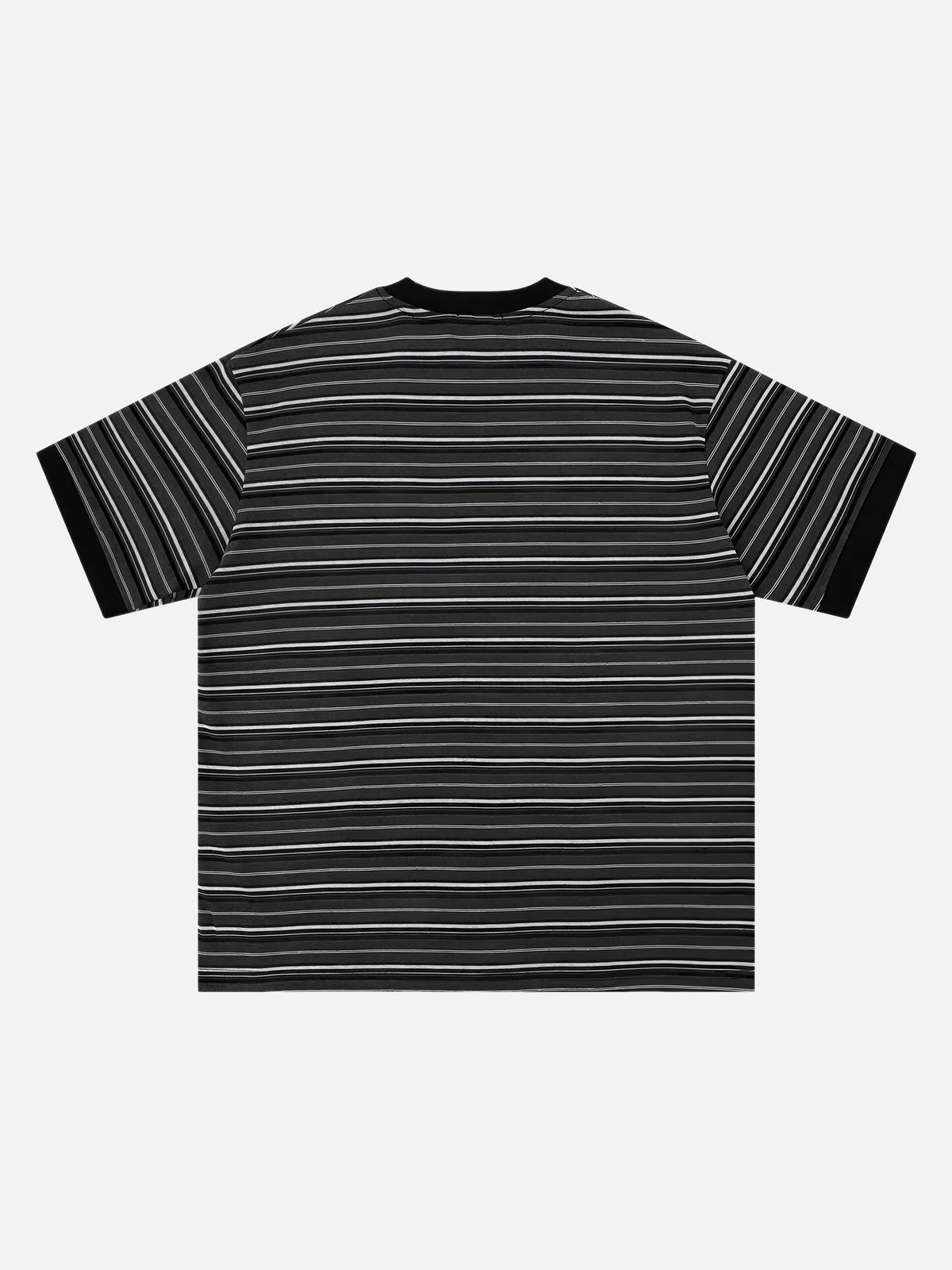 Loose-fit T-shirt With Handwritten-style Embroidery