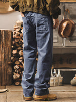 Vintage-style Washed Denim Jeans