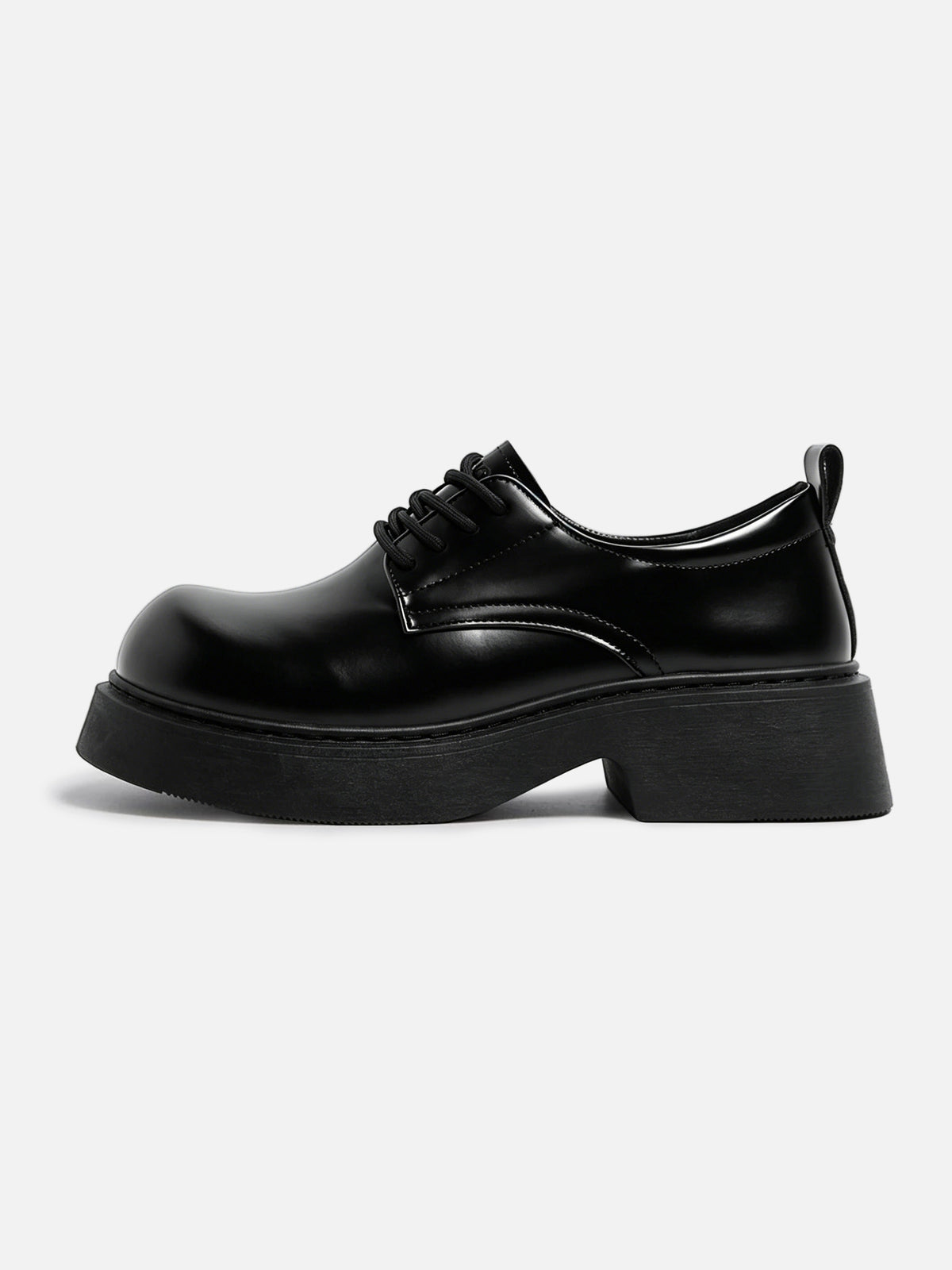 Platform Height-increasing Work Boots / Casual Leather Shoes