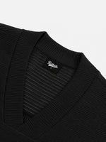 Digital Print V-neck Long-sleeve T-shirt