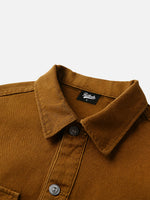 American-style Heavyweight Vintage Denim Work Jacket