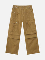 American Retro Multi-pocket Cargo Pants